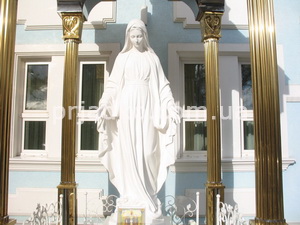 Фото Богородицы . Купить скульптуру Богородицы, вы можете в магазине Ритуальной скульптуры в Киеве; цена доступная.