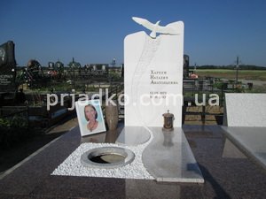 Памятники из каталога по индивидуальному заказу.  Размер памятника на заказ - согласно проекта 3д.