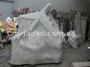 Производство ритуальной скульптуры из гранита. Размер скульптуры - по утверждённому проекту памятника.
