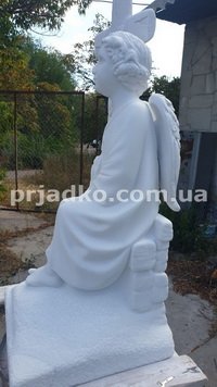 Цена скульптуры ангела - доступна. Фото мраморного ангела - изготовление в Киеве.