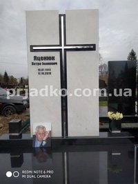 Фото памятника на одного. Высота памятника на одного - согласно проекта.