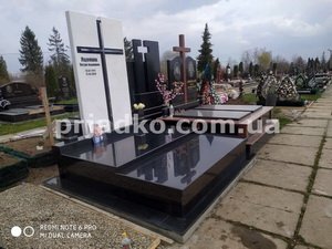 Фото памятника на одного. Цена памятника на одного - согласно проекта.
