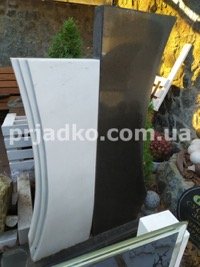 Индивидуальный памятник из мрамора и гранита из каталога.
