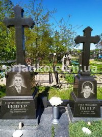 Памятники с крестом фото. Заказать крест для памятника - можно в СПД Александра Прядко.