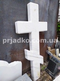 Изготовление мраморного креста  Volocas на собственном производстве в Киеве.