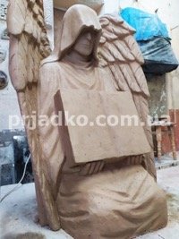 Скульптура из глины. Фото изготовления на производстве в Киеве сегодня.