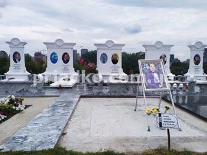 Размеры мемориального комплекса, согласно проекта.