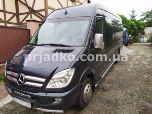 Встреча/Отправка груза 200 из аэропорта Борисполь Киев катафалком Mercedes Benz Sprinter, 15 мест.