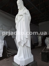 Скульптура Иисуса Христа, высотой 1,3 м. для ритуального комплекса.