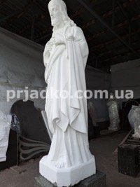 Скульптура Иисуса Христа, высотой 1,3 м. для ритуального комплекса.