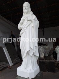 Скульптура Иисуса Христа, высотой 1,3 м. из каталога.