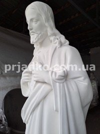 Мемориальная статуя Иисуса Христа, высотой 1,3 м. для кладбища.