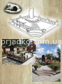 Изготовление 3d проектов в Киеве для памятников и ритуальных комплексов. Цена 3d проекта памятника, от 900 грн.