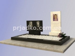 Фото 3д проекта памятника. Доступная цена 3д модели памятника 550 грн. Создание индивидуальной 3д модели памятника в Киеве.
